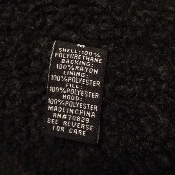 *SOLD* Carbon Black Bomber Jacket - Picture 7 of 7